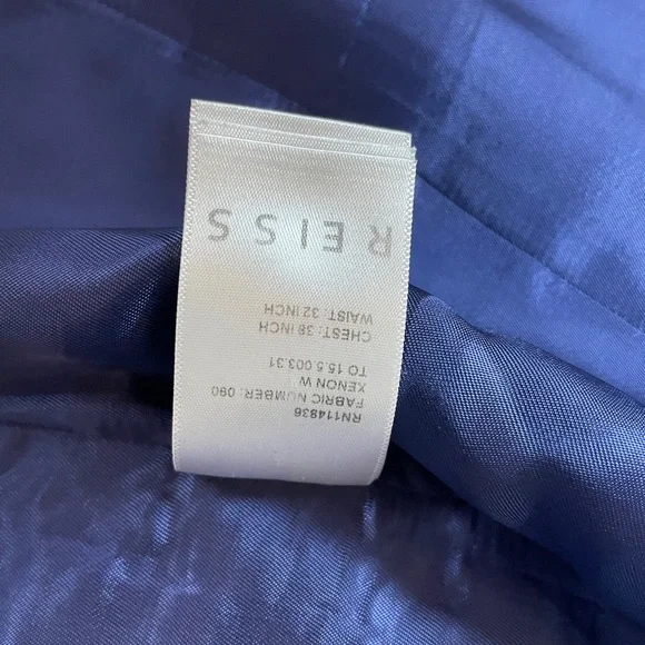 Men's Blue Three Piece Suit